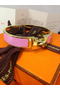 Hermes Bracelet H1155 Light Pink Replica