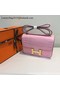 Hermes Constance Bag Croco Leather H9978C Pink Replica