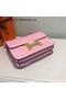 Hermes Constance Bag Croco Leather H9978C Pink Replica