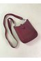 Hermes Evelyne original togo leather mini Shoulder Bag H15698 Burgundy Replica