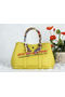 Hermes Garden Party 30cm Tote Bag Grainy Leather Lemon Replica