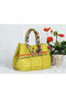 Hermes Garden Party 30cm Tote Bag Grainy Leather Lemon Replica