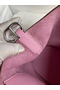 Hermes In The Loop 18 Handmade Bag in Mauve Sylvestre Clemence Leather Replica