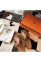 Hermes Izmir Sandals In Brown Epsom Leather Replica