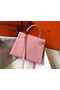 Hermes Kelly 25cm Retourne Bag In Pink Clemence Leather Replica