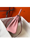 Hermes Kelly 25cm Retourne Bag In Pink Clemence Leather Replica