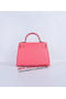 Hermes Kelly 28cm Shoulder Bags Rosy Grainy Leather Silver Replica