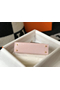 Hermes Kelly Mini II Bag In Rose Dragee Embossed Crocodile Leather Replica