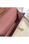 Hermes Kelly Mini II Bag In Rose Dragee Embossed Crocodile Leather Replica