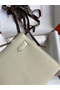 Hermes Kelly Pochette Handmade Bag In Craie Epsom Calfskin Replica