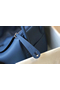 Hermes Lindy 26cm Bag In Blue Agate Clemence Leather PHW Replica