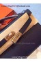 Hermes MINI Kelly 22cm Tote Bag Calfskin Leather K22 Black Replica