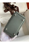 Hermes Mini Lindy Handmade Bag In Vert Amande Clemence Leather Replica