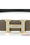 Hermes 43mm Calf Leather Belt HB108-19 Replica