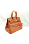 Hermes Birkin 25CM Tote Bag Original Leather H25T Orange Replica