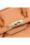 Hermes Birkin 25CM Tote Bag Original Leather H25T Orange Replica