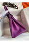 Hermes Birkin 30 Retourne Handmade Bag In Anemone Epsom Calfskin Replica