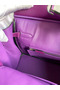 Hermes Birkin 30 Retourne Handmade Bag In Anemone Epsom Calfskin Replica