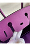 Hermes Birkin 30 Retourne Handmade Bag In Anemone Epsom Calfskin Replica