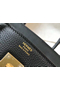 Hermes Birkin 35cm Bag In Black Clemence Leather GHW Replica