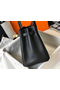 Hermes Birkin 35cm Bag In Black Clemence Leather GHW Replica