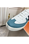 Hermes Boomerang Sneakers In Multicolore Blue Leather Replica