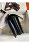 Hermes Constance 24 Handmade Bag In Black Box Calfskin Replica