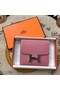 Hermes Constance Wallets espom leather H2297 pink Wallets Replica