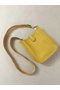 Hermes Evelyne original togo leather mini Shoulder Bag H15698 yellow Replica