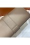 Hermes H Medor swift Leather Clutch 37566 gray&Silver hardware Replica