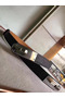 Hermes Kelly 18 Belt In Black Epsom Leather Replica