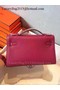 Hermes Kelly 22cm Tote Bag Original Leather KL22 Rose Replica