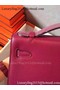 Hermes Kelly 22cm Tote Bag Original Leather KL22 Rose Replica