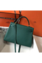 Hermes Kelly 32cm Bag In Malachite Clemence Leather GHW Replica
