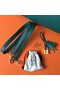 Hermes Kelly 32cm Bag In Malachite Clemence Leather GHW Replica