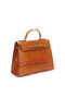 Hermes Kelly 32cm Shoulder Bag Wheat Croco Patent Leather K32 Gold Replica