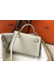Hermes Kelly Mini II Handmade Bag In Beton Crocodile Embossed Leather Replica
