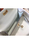 Hermes Kelly Mini II Handmade Bag In Beton Crocodile Embossed Leather Replica