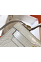 Hermes Kelly Mini II Handmade Bag In Beton Crocodile Embossed Leather Replica