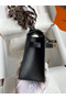 Hermes Kelly Pochette Handmade Bag In Black Swift Calfskin Replica