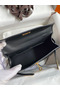 Hermes Kelly Pochette Handmade Bag In Black Swift Calfskin Replica