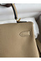 Hermes Kelly Retourne 25 Handmade Bag In Trench Clemence Leather Replica