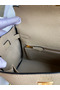 Hermes Kelly Retourne 25 Handmade Bag In Trench Clemence Leather Replica