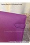Hermes Kelly Wallet Epsom Leather H009 Purple Replica