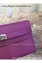 Hermes Kelly Wallet Epsom Leather H009 Purple Replica