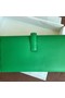 Hermes Original jige swift Leather Clutch 37088 green Replica