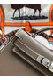 Hermes original mini Kelly chevre mysore K19CM grey&silver Metal Replica