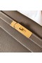 Hermes original Togo leather kelly bag KL320 dark grey Replica