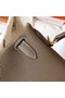 Hermes original Togo leather kelly bag KL320 dark grey Replica