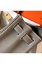 Hermes original Togo leather kelly bag KL320 dark grey Replica